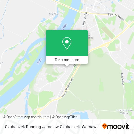 Czubaszek Running Jaroslaw Czubaszek map