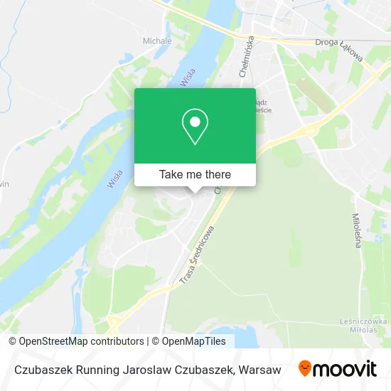 Карта Czubaszek Running Jaroslaw Czubaszek