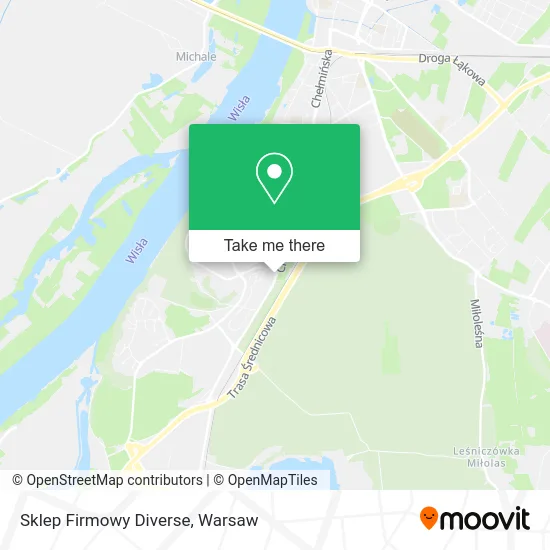 Sklep Firmowy Diverse map