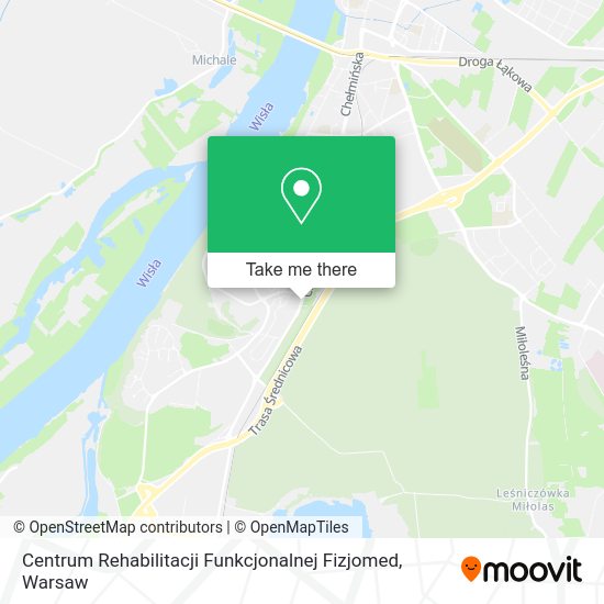 Centrum Rehabilitacji Funkcjonalnej Fizjomed map