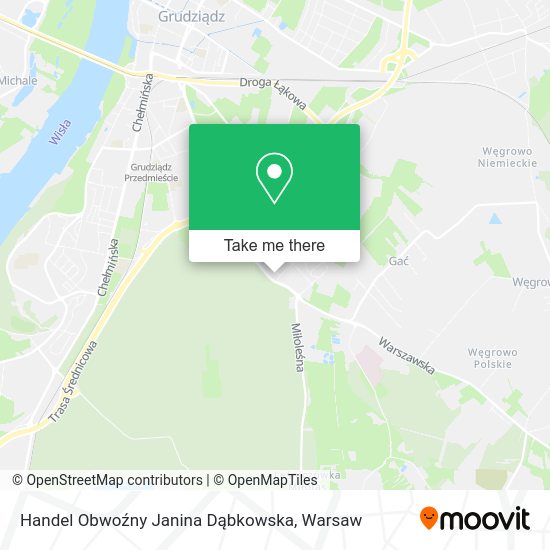 Handel Obwoźny Janina Dąbkowska map