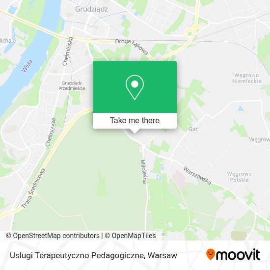 Uslugi Terapeutyczno Pedagogiczne map