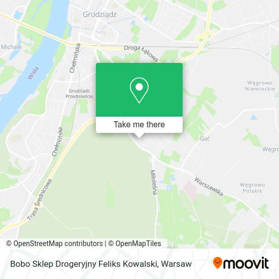 Bobo Sklep Drogeryjny Feliks Kowalski map