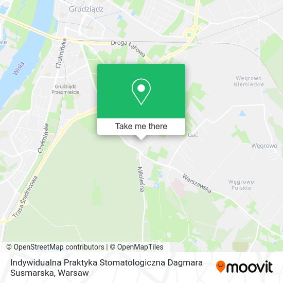 Indywidualna Praktyka Stomatologiczna Dagmara Susmarska map