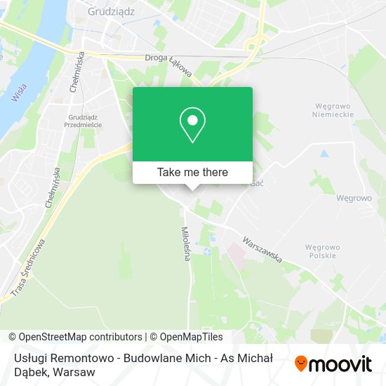 Usługi Remontowo - Budowlane Mich - As Michał Dąbek map