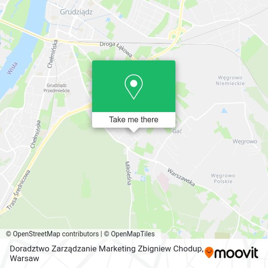 Doradztwo Zarządzanie Marketing Zbigniew Chodup map