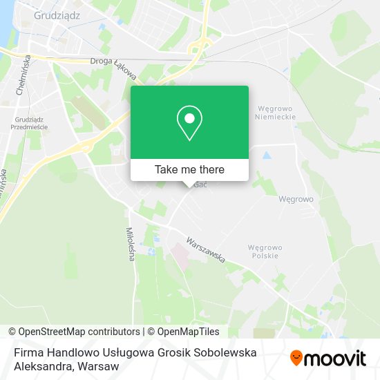 Firma Handlowo Usługowa Grosik Sobolewska Aleksandra map