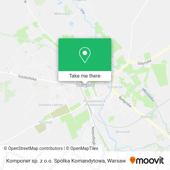 Komponer sp. z o.o. Spółka Komandytowa map