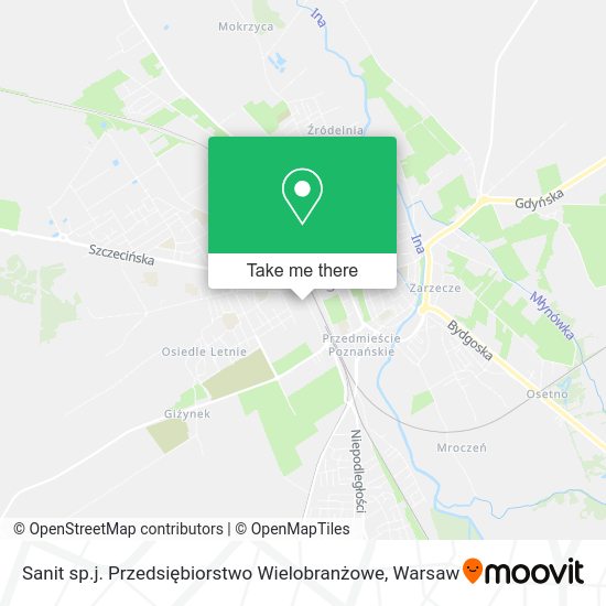 Sanit sp.j. Przedsiębiorstwo Wielobranżowe map