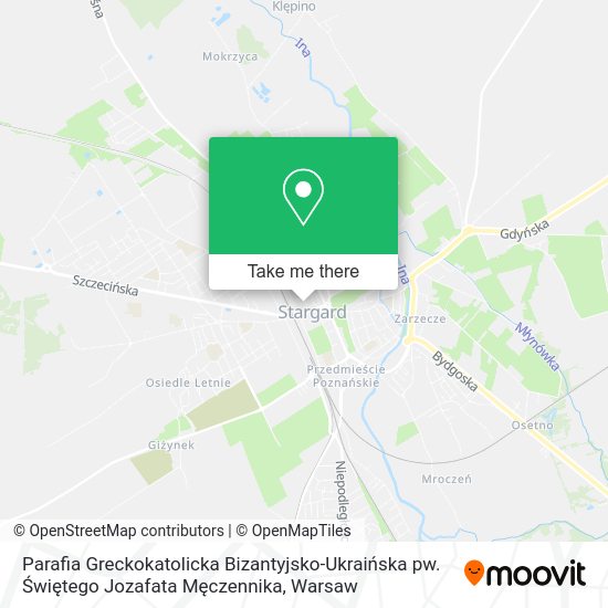 Parafia Greckokatolicka Bizantyjsko-Ukraińska pw. Świętego Jozafata Męczennika map