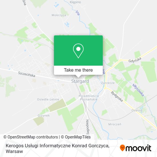 Kerogos Usługi Informatyczne Konrad Gorczyca map