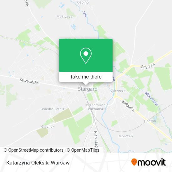 Katarzyna Oleksik map