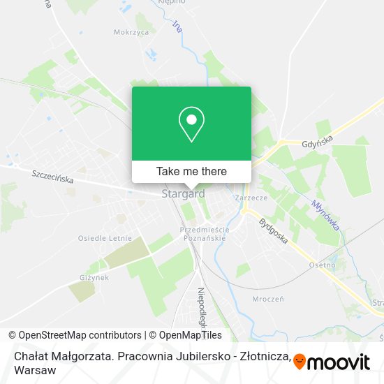 Chałat Małgorzata. Pracownia Jubilersko - Złotnicza map