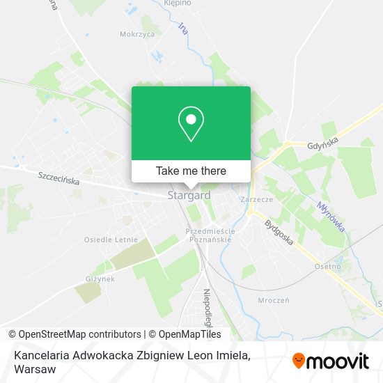 Kancelaria Adwokacka Zbigniew Leon Imiela map