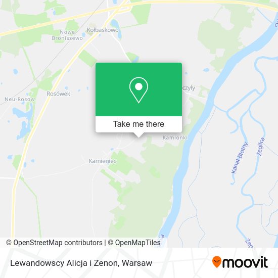 Lewandowscy Alicja i Zenon map