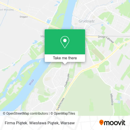 Карта Firma Piątek. Wiesława Piątek