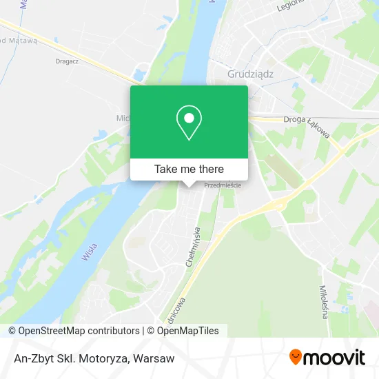Карта An-Zbyt Skl. Motoryza