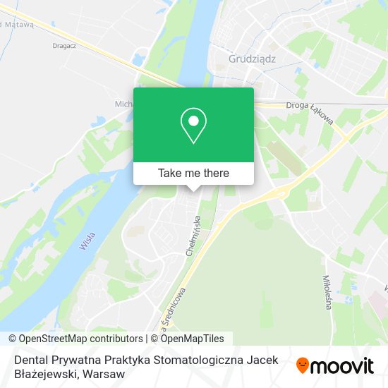 Dental Prywatna Praktyka Stomatologiczna Jacek Błażejewski map