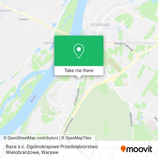 Baza s.c. Ogólnokrajowe Przedsiębiorstwo Wielobranżowe map