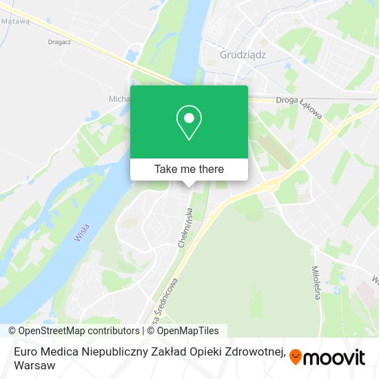 Euro Medica Niepubliczny Zakład Opieki Zdrowotnej map