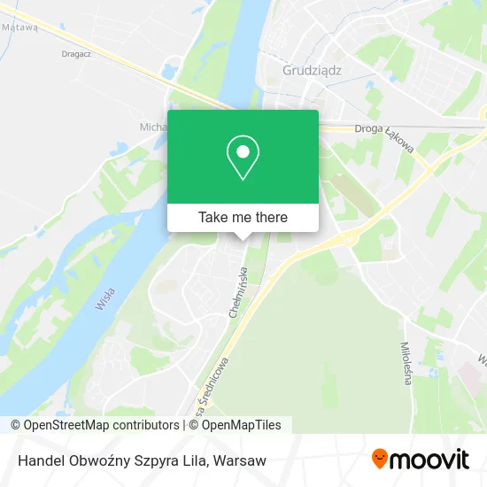 Handel Obwoźny Szpyra Lila map
