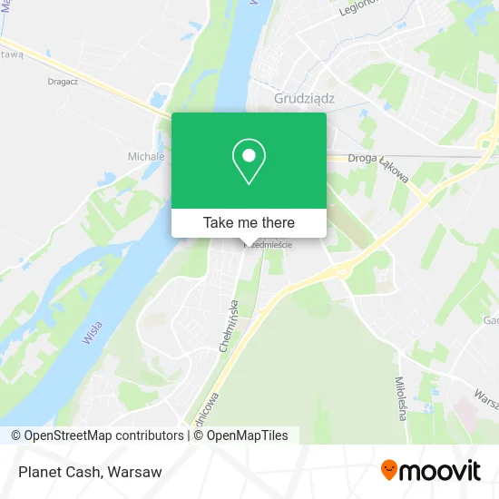 Planet Cash map