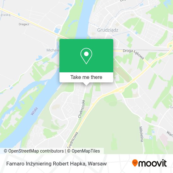 Famaro Inżyniering Robert Hapka map