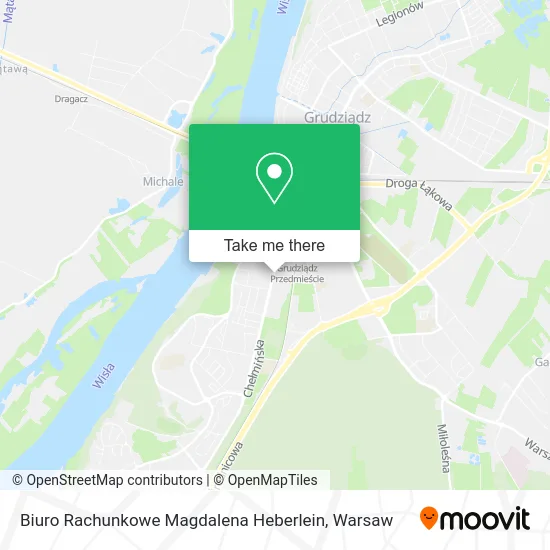 Карта Biuro Rachunkowe Magdalena Heberlein