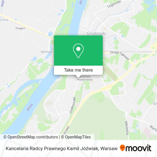 Kancelaria Radcy Prawnego Kamil Jóźwiak map