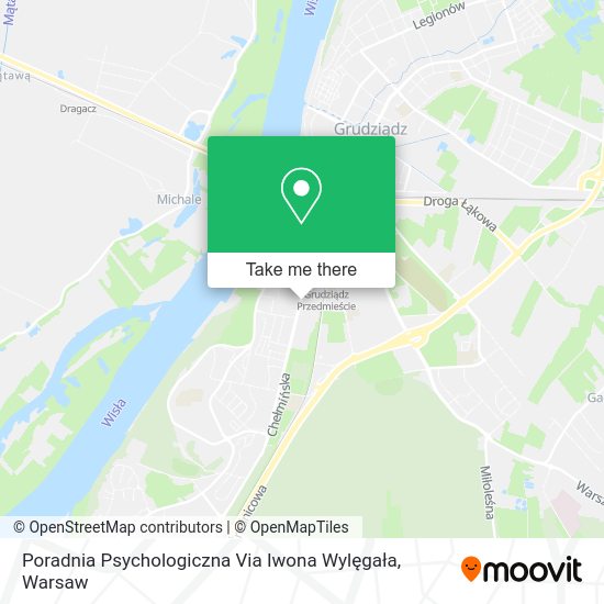 Poradnia Psychologiczna Via Iwona Wylęgała map