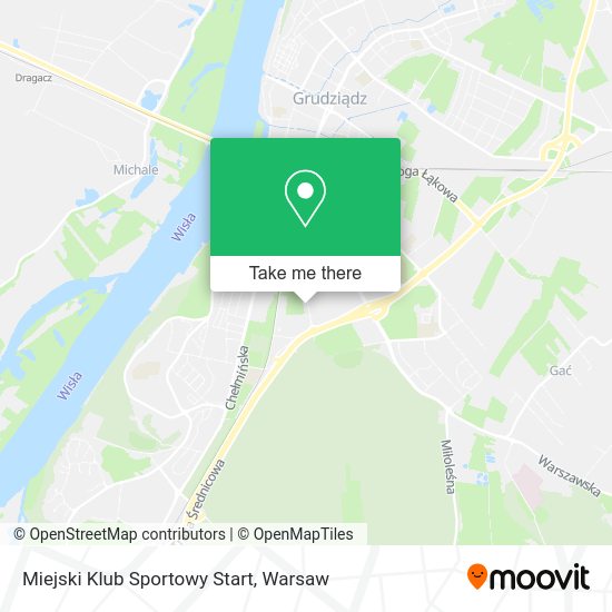 Miejski Klub Sportowy Start map