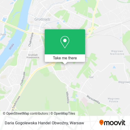 Daria Gogolewska Handel Obwoźny map