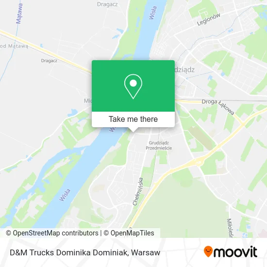 D&M Trucks Dominika Dominiak map