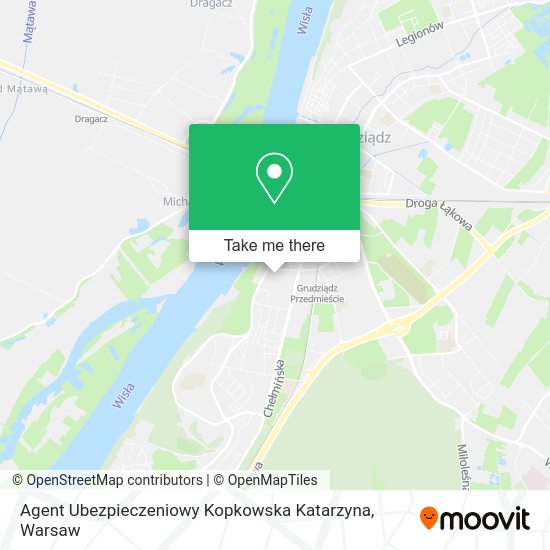 Agent Ubezpieczeniowy Kopkowska Katarzyna map