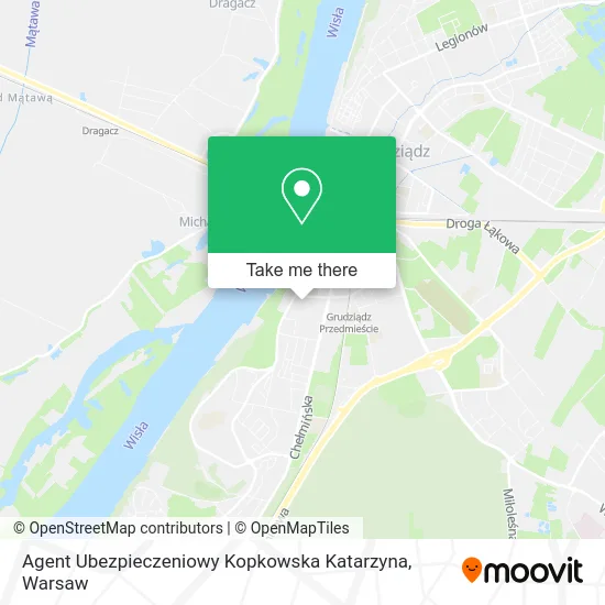 Agent Ubezpieczeniowy Kopkowska Katarzyna map