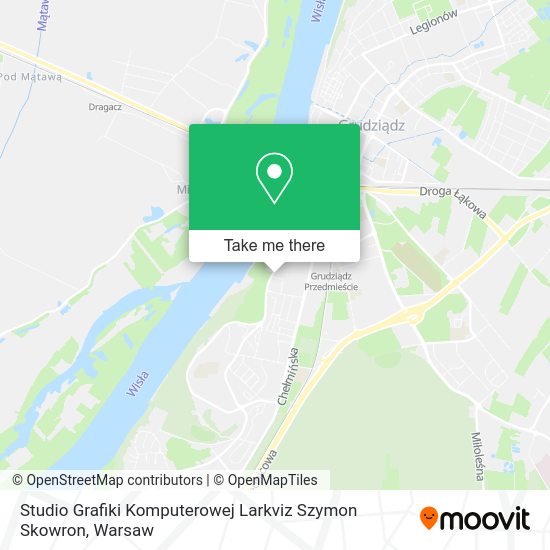 Studio Grafiki Komputerowej Larkviz Szymon Skowron map