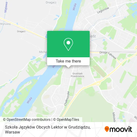 Szkoła Języków Obcych Lektor w Grudziądzu map