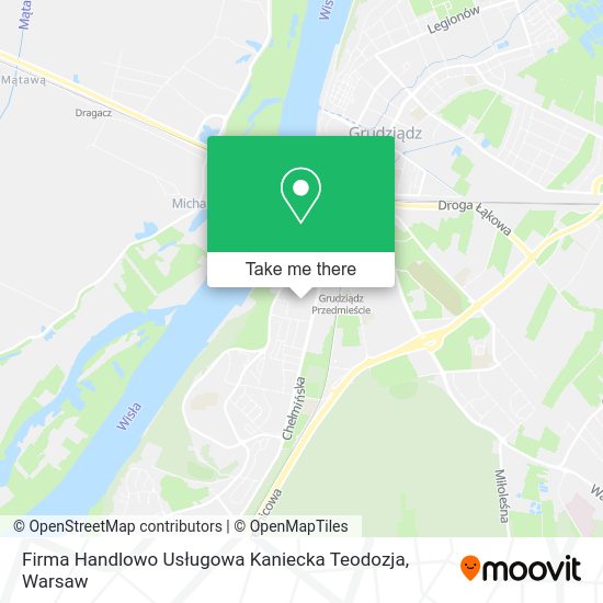 Firma Handlowo Usługowa Kaniecka Teodozja map