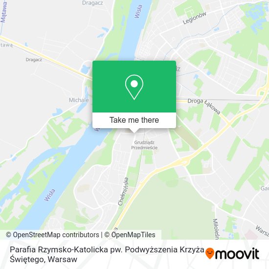 Parafia Rzymsko-Katolicka pw. Podwyższenia Krzyża Świętego map