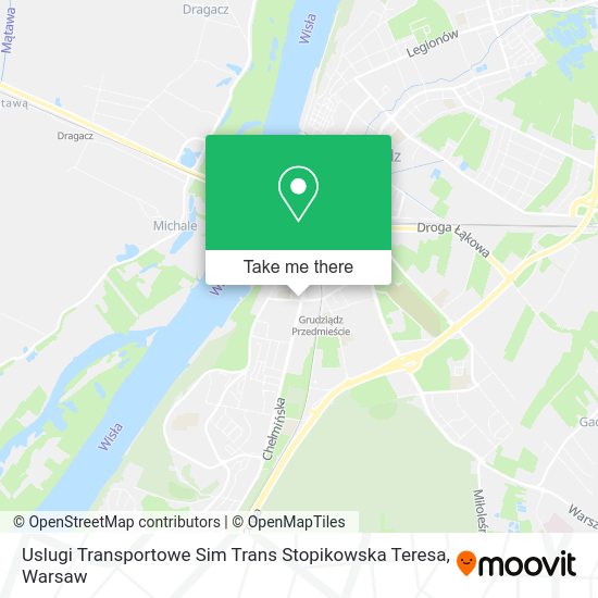 Uslugi Transportowe Sim Trans Stopikowska Teresa map