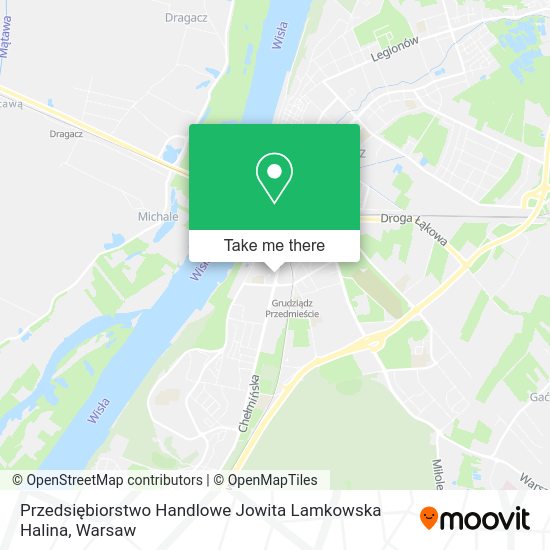 Przedsiębiorstwo Handlowe Jowita Lamkowska Halina map