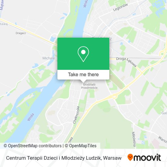 Centrum Terapii Dzieci i Młodzieży Ludzik map