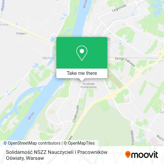 Solidarność NSZZ Nauczycieli i Pracowników Oświaty map