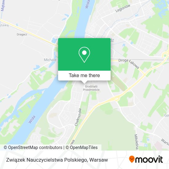 Związek Nauczycielstwa Polskiego map