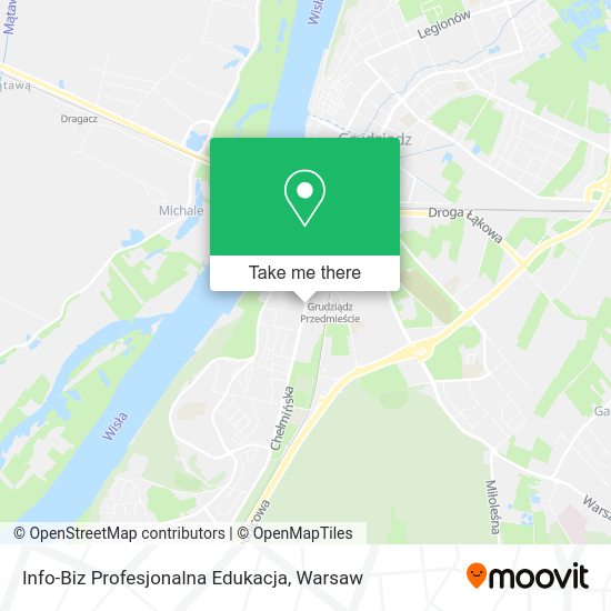 Info-Biz Profesjonalna Edukacja map