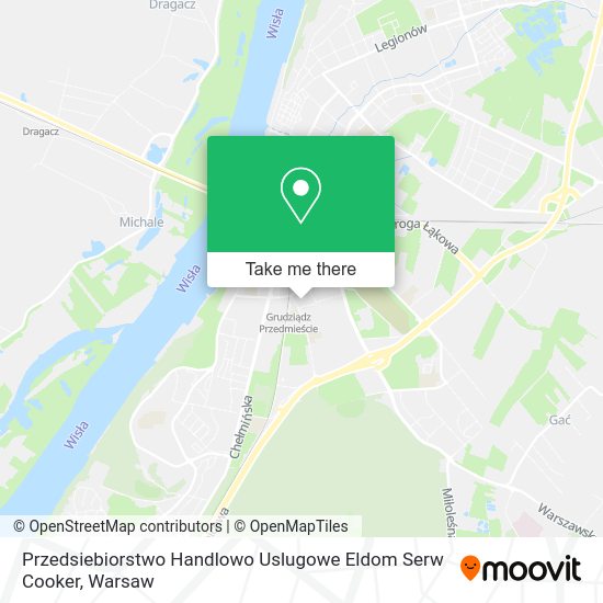 Przedsiebiorstwo Handlowo Uslugowe Eldom Serw Cooker map