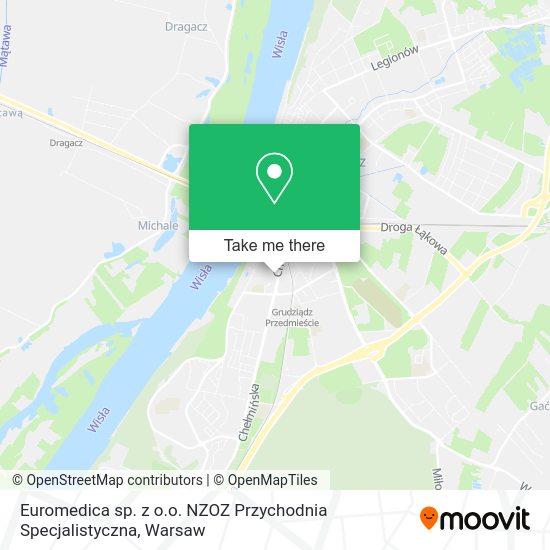 Euromedica sp. z o.o. NZOZ Przychodnia Specjalistyczna map