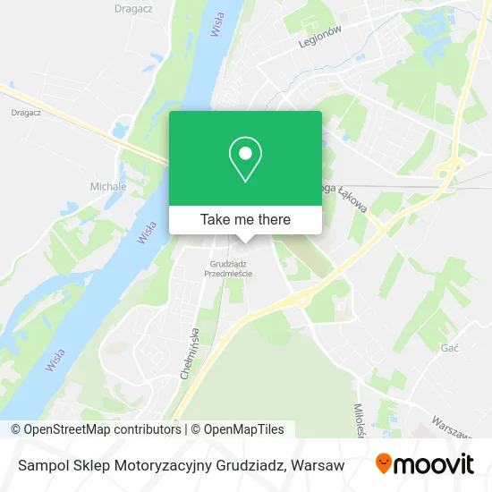 Sampol Sklep Motoryzacyjny Grudziadz map