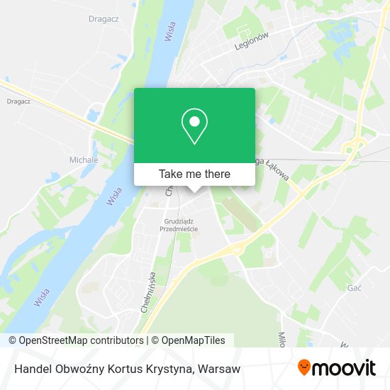 Handel Obwoźny Kortus Krystyna map