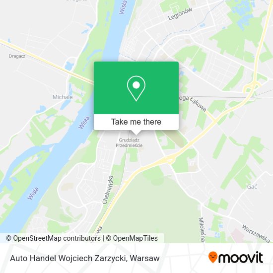 Auto Handel Wojciech Zarzycki map